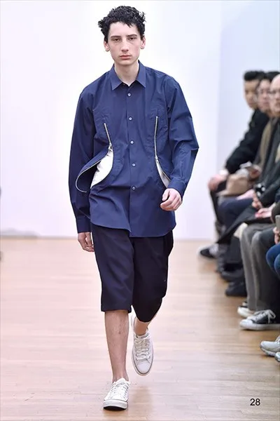 コムデギャルソンシャツ 2016秋冬 LOOK 28