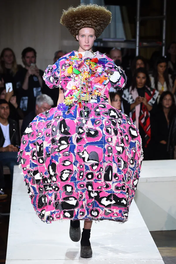 コムデギャルソン 2018春夏 LOOK 7