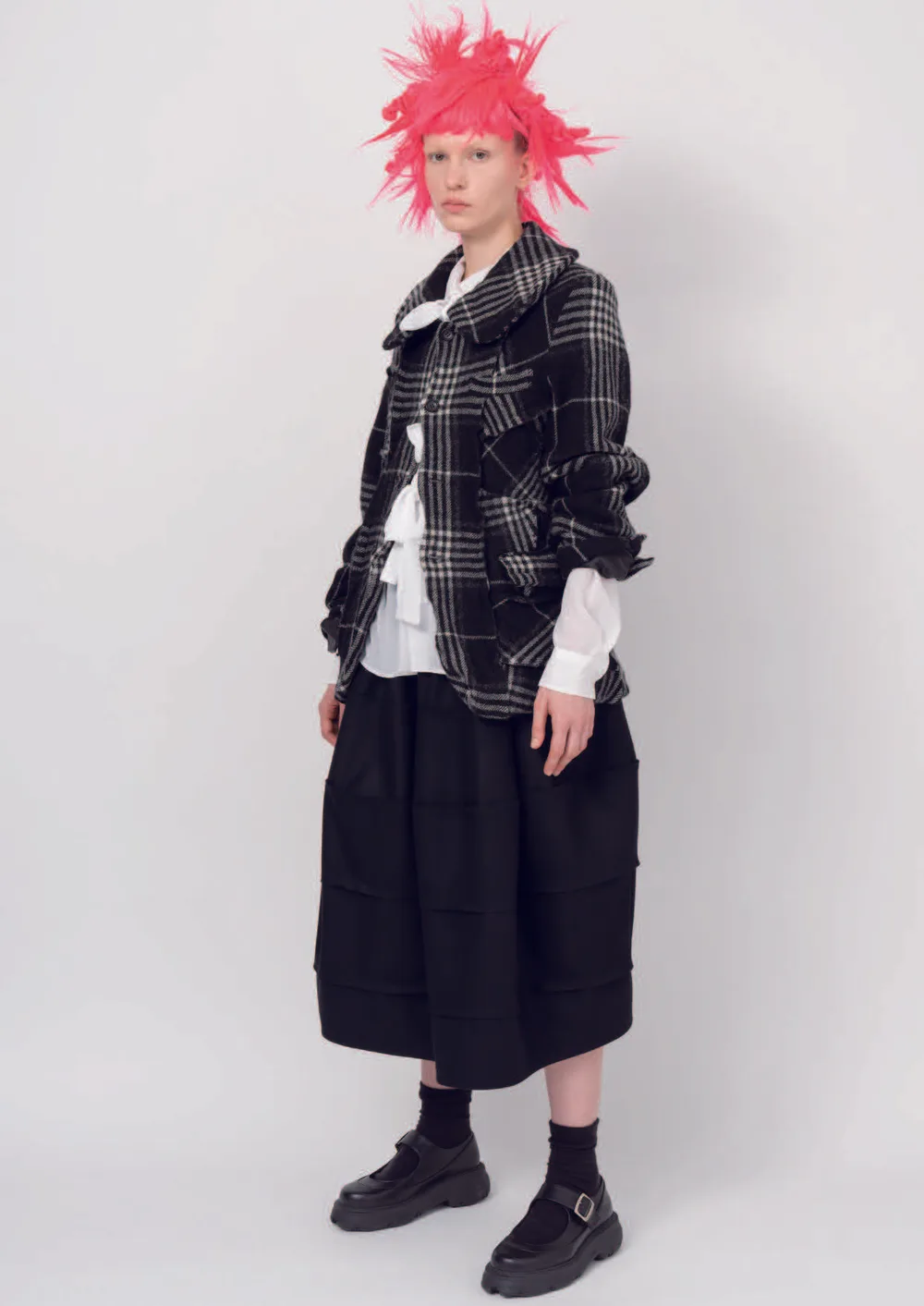 ブラックコムデギャルソン 2026年秋冬 LOOK 47