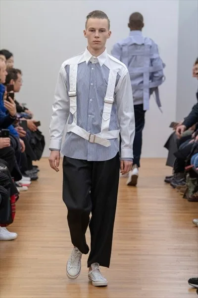 コムデギャルソンシャツ 2019秋冬 LOOK 34