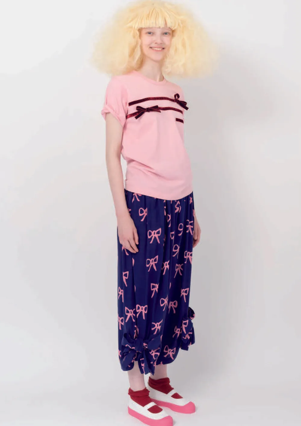 コムデギャルソンガール 2024年秋冬 LOOK 32
