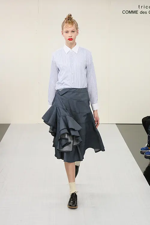 トリコ・コムデギャルソン 2015年秋冬 LOOK 12