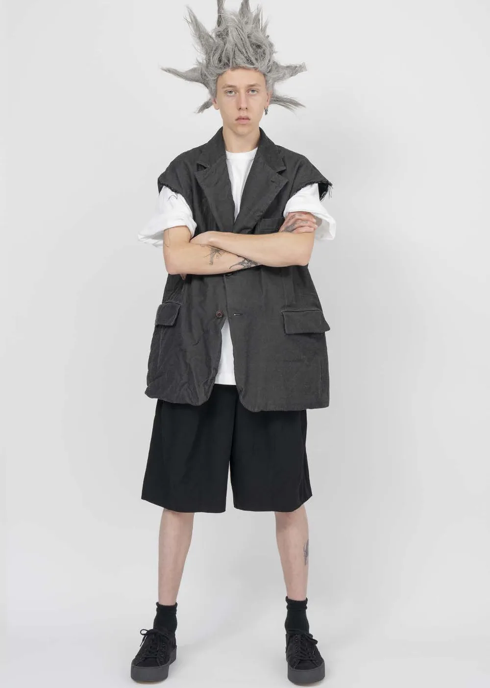 ブラックコムデギャルソン 2025年春夏 LOOK 21