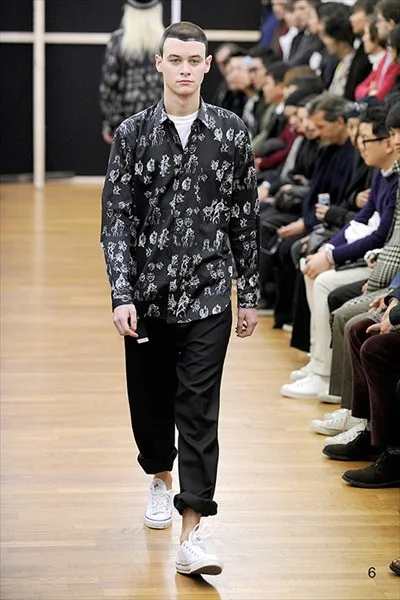 コムデギャルソンシャツ 2014秋冬 LOOK 6