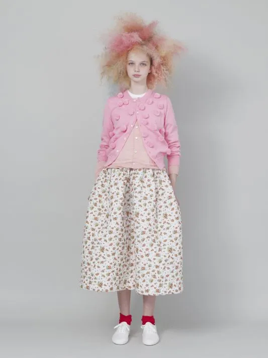 コムデギャルソンガール 2018秋冬 LOOK 19