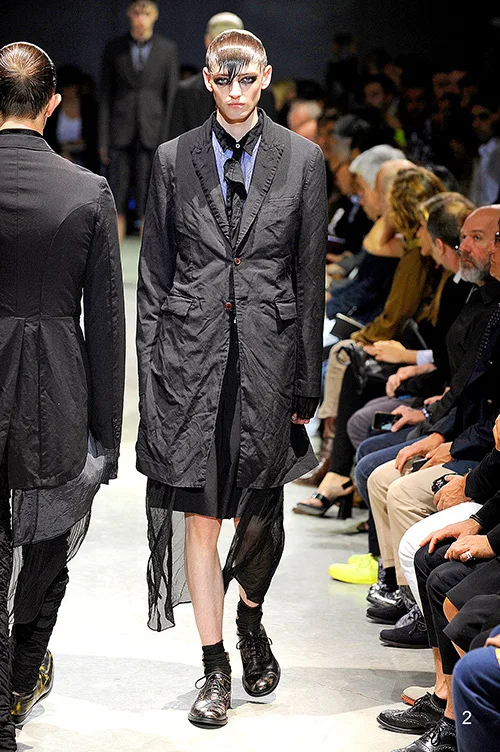 コムデギャルソンオムプリュス 2014春夏 LOOK 2
