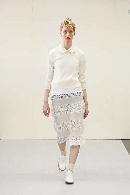 トリコ・コムデギャルソン 2015年秋冬 LOOK 22