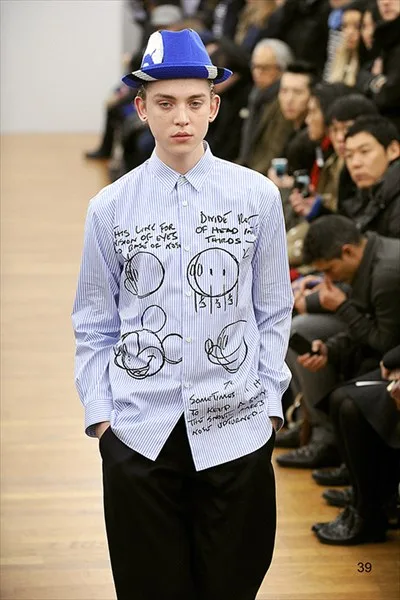 コムデギャルソンシャツ 2013秋冬 LOOK 39