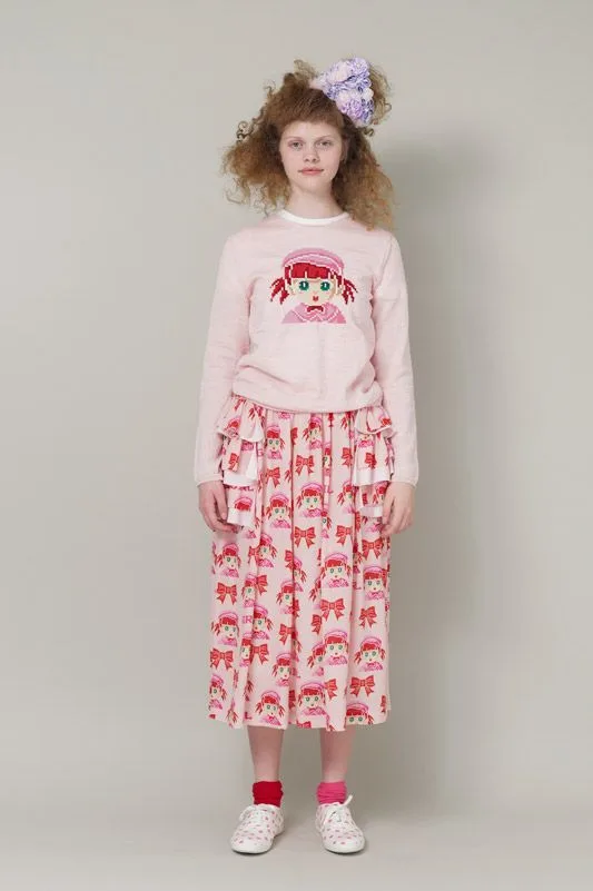 コムデギャルソンガール 2019秋冬 LOOK 23