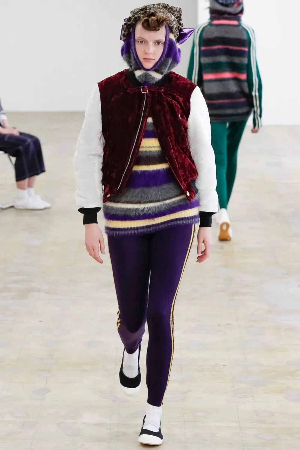 トリココムデギャルソン 2021年秋冬 LOOK 2