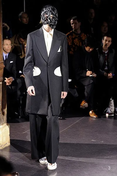 コムデギャルソンオムプリュス 2014秋冬 LOOK 3
