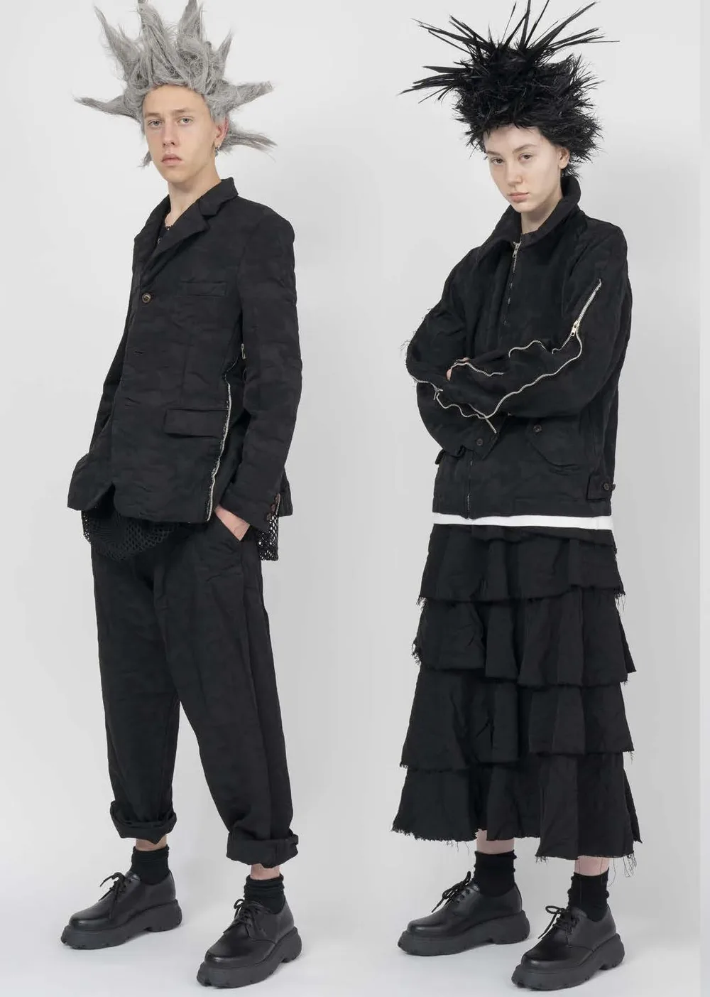 ブラックコムデギャルソン 2025年春夏 LOOK 18