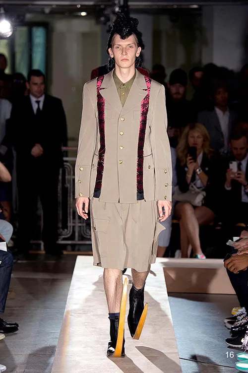 コムデギャルソンオムプリュス 2015春夏 LOOK 15