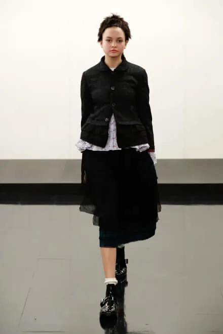 トリココムデギャルソン 2017秋冬 LOOK 26