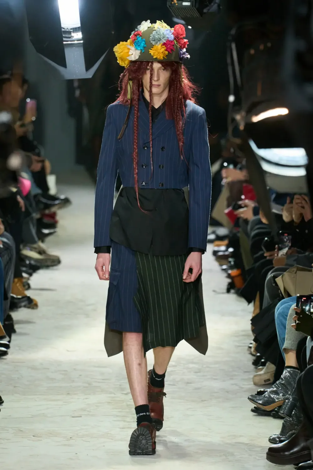 コムデギャルソンオムプリュス 2025年秋冬 LOOK 9
