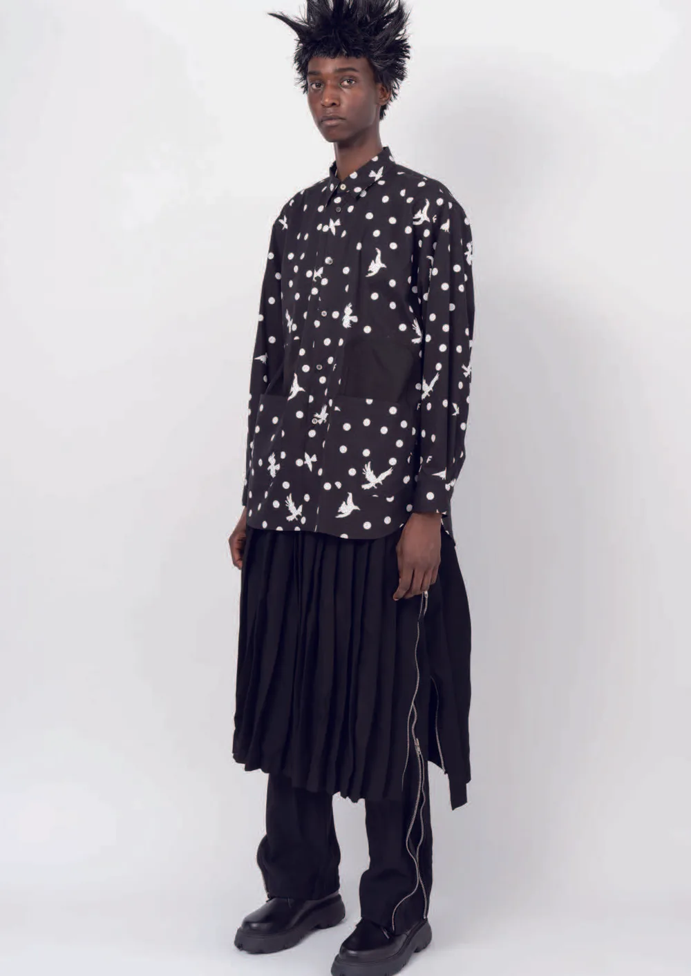 ブラックコムデギャルソン 2024年秋冬 LOOK 3