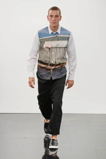 コムデギャルソンオム 2020春夏 LOOK 3