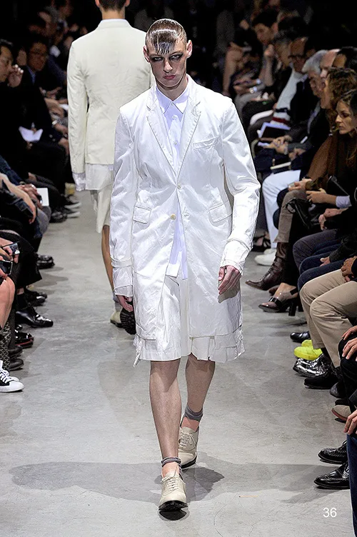 コムデギャルソンオムプリュス 2014春夏 LOOK 36