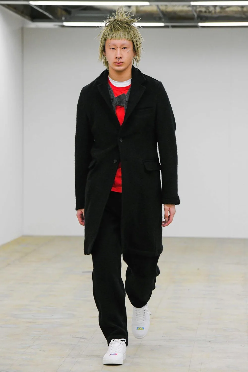 コムデギャルソンシャツ 2022年秋冬 LOOK 38