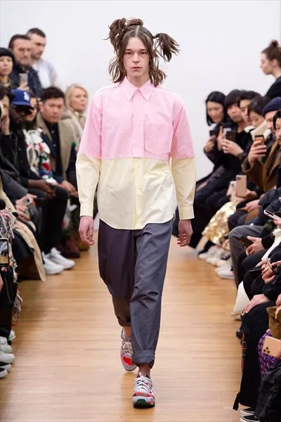 コムデギャルソンシャツ 2020秋冬 LOOK 13