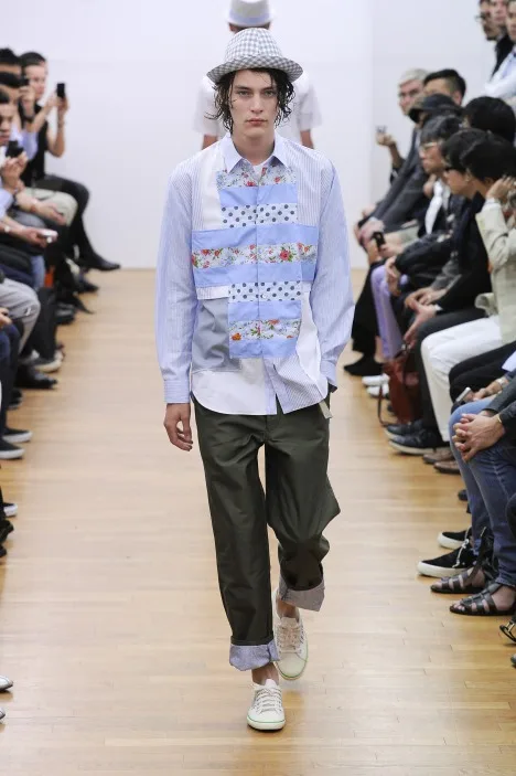 コムデギャルソンシャツ 2012春夏 LOOK 14