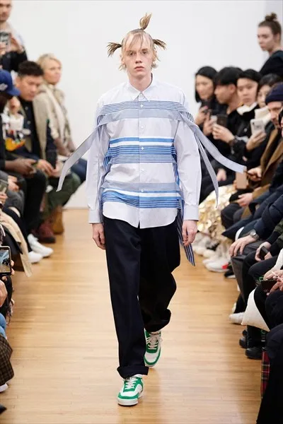 コムデギャルソンシャツ 2020秋冬 LOOK 5
