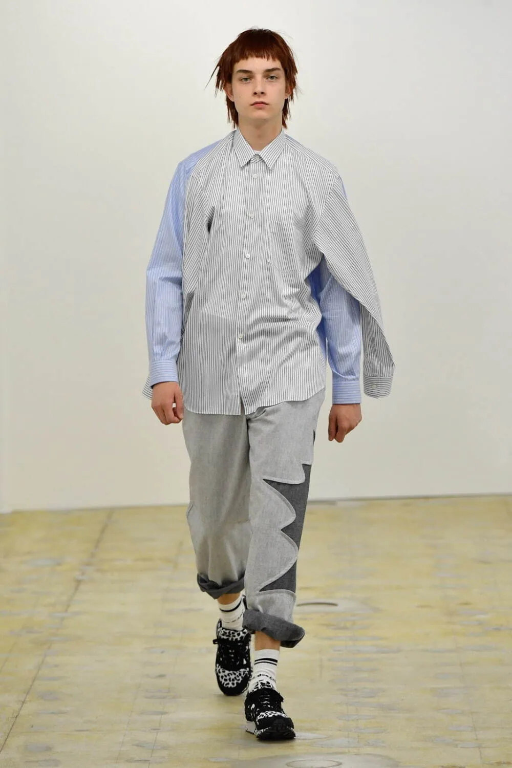 コムデギャルソンシャツ 2022年春夏 LOOK 12