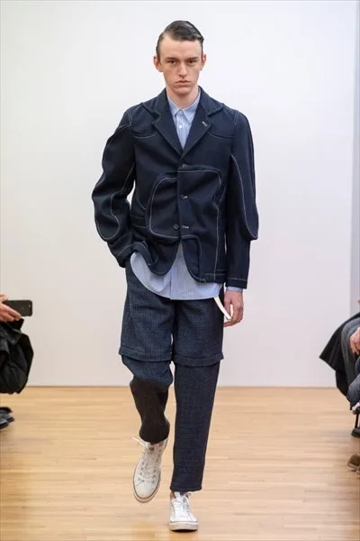 コムデギャルソンシャツ 2019秋冬 LOOK 6