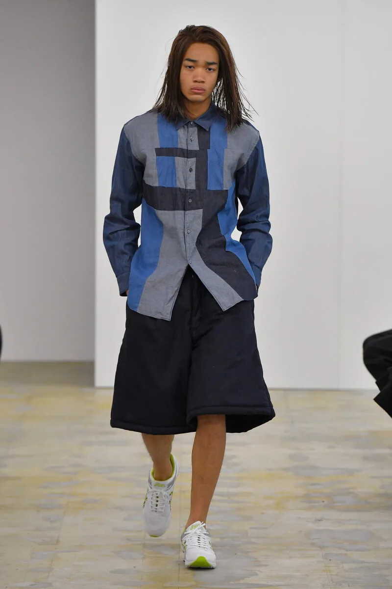 コムデギャルソンシャツ 2021年秋冬 LOOK 5