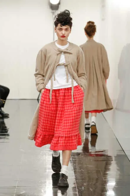 トリココムデギャルソン 2018秋冬 LOOK 42
