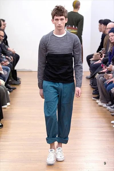 コムデギャルソンシャツ 2016秋冬 LOOK 9