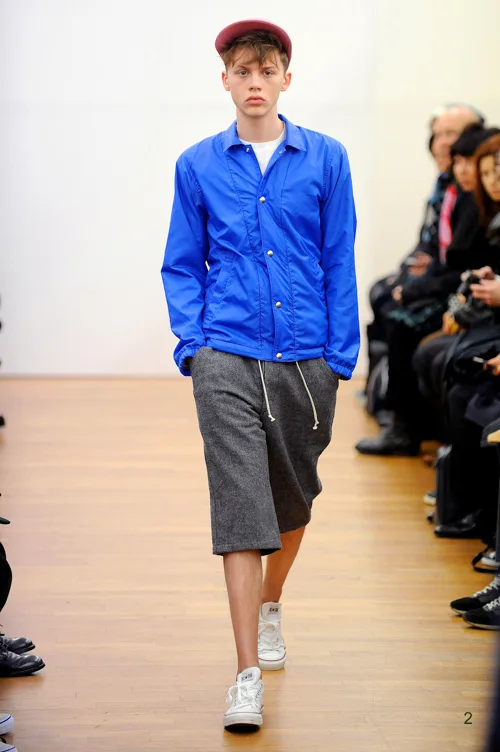 コムデギャルソンシャツ 2015秋冬 LOOK 2
