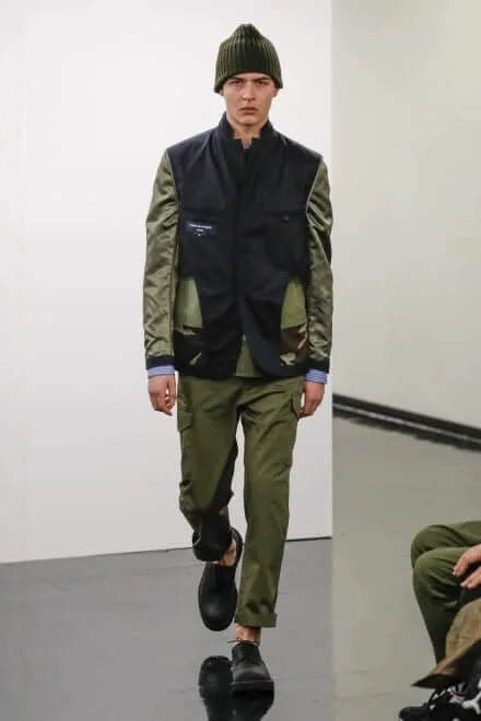 コムデギャルソンオム 2019秋冬 LOOK 3