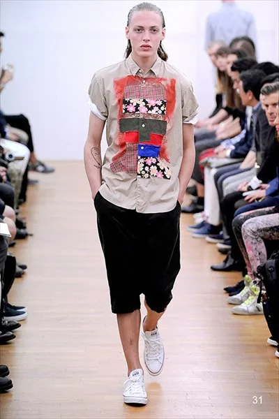 コムデギャルソンシャツ 2014春夏 LOOK 31