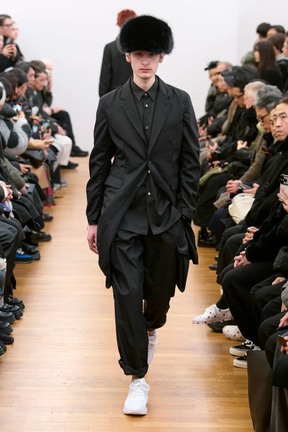 コムデギャルソンシャツ 2026年秋冬 LOOK 3