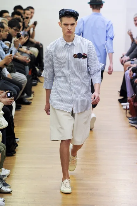 コムデギャルソンシャツ 2012春夏 LOOK 6