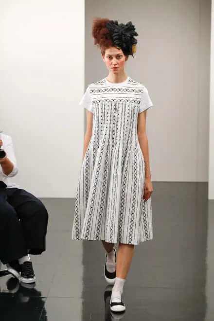 トリココムデギャルソン 2018春夏 LOOK 10