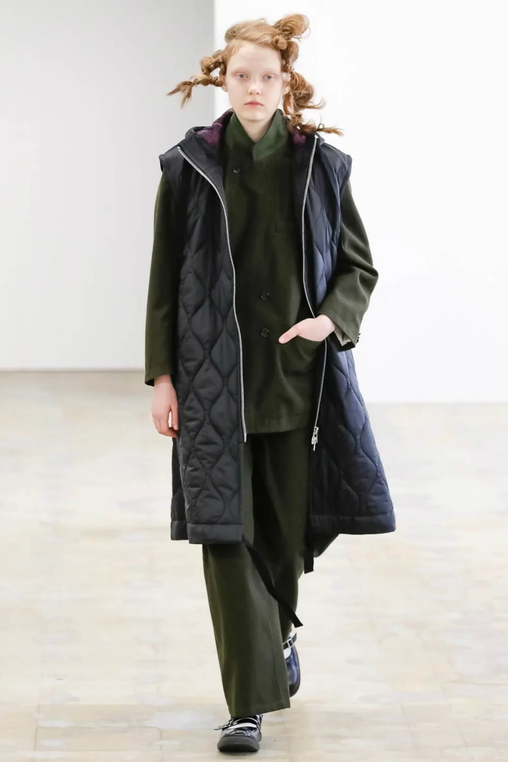 トリココムデギャルソン 2021年秋冬 LOOK 32