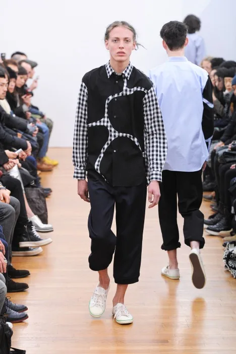 コムデギャルソンシャツ 2012秋冬 LOOK 3
