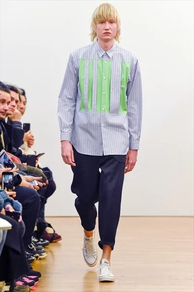 コムデギャルソンシャツ 2018秋冬 LOOK 8