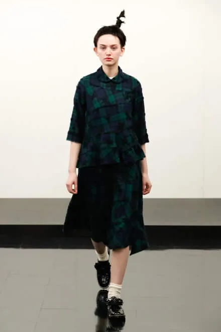 トリココムデギャルソン 2017秋冬 LOOK 24