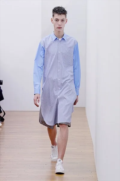 コムデギャルソンシャツ 2017秋冬 LOOK 14