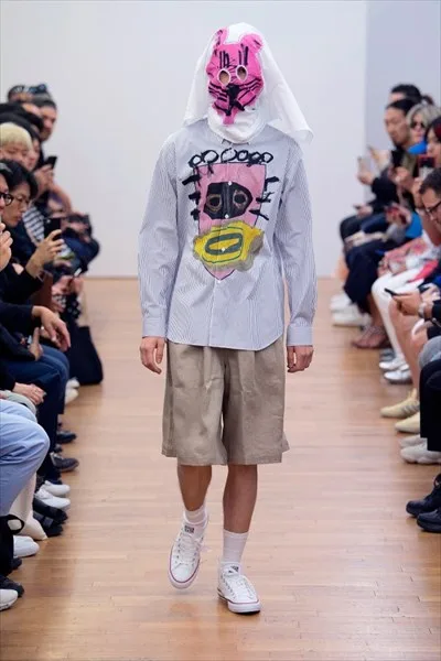 コムデギャルソンシャツ 2019春夏 LOOK 24