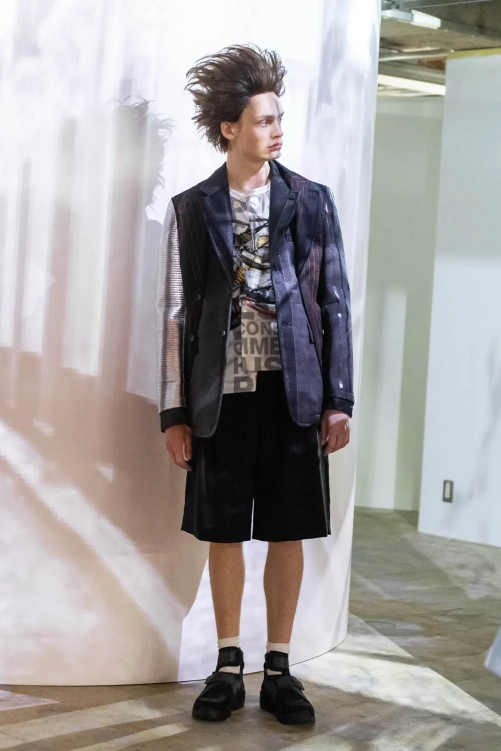 コムデギャルソンオムプリュス 2021春夏 LOOK 13