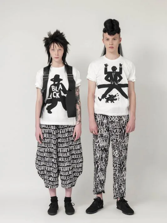 ブラックコムデギャルソン 2019秋冬 LOOK 4
