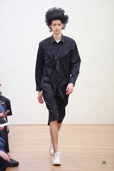 コムデギャルソンシャツ 2016春夏 LOOK 36