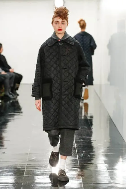 トリココムデギャルソン 2018秋冬 LOOK 24