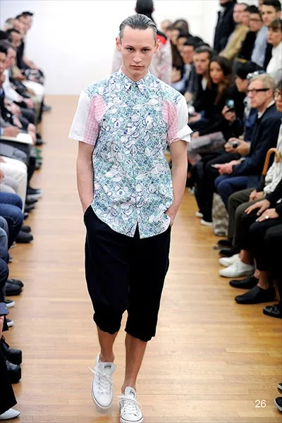 コムデギャルソンシャツ 2014春夏 LOOK 26