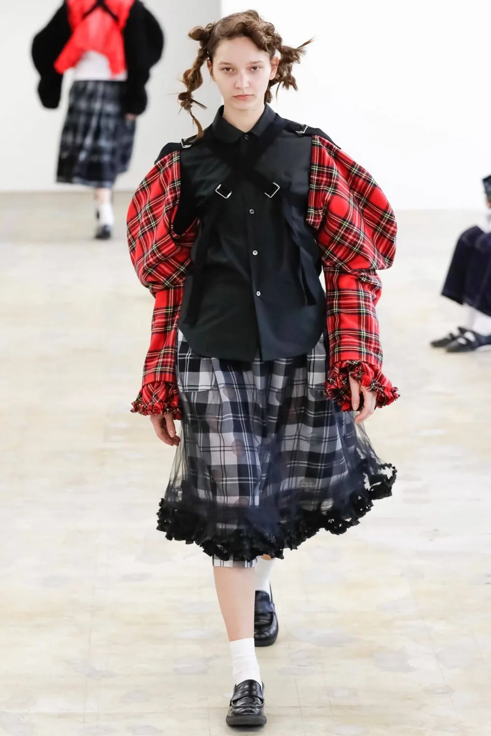 トリココムデギャルソン 2021年秋冬 LOOK 47