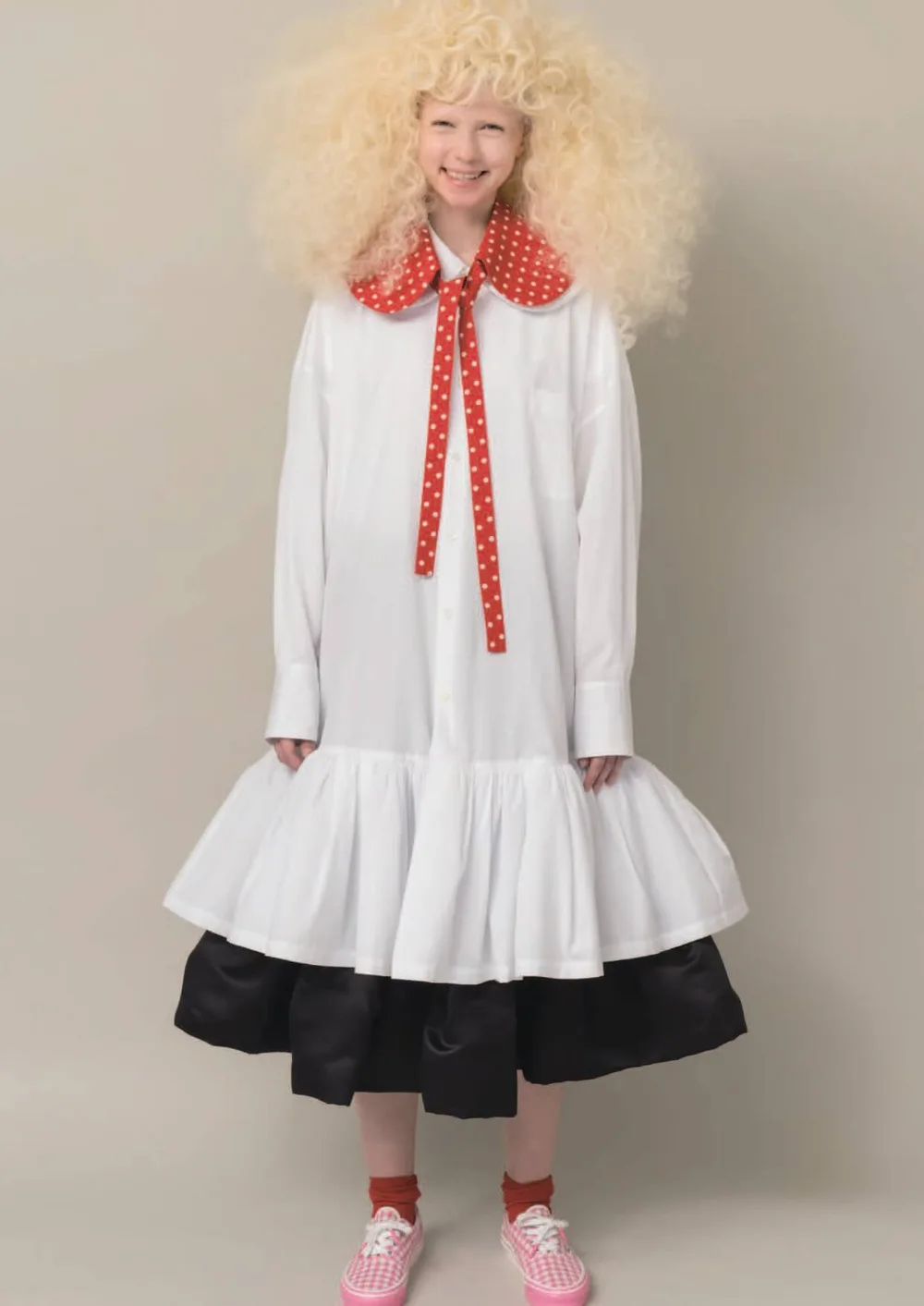コムデギャルソンガール 2022年秋冬 LOOK 17